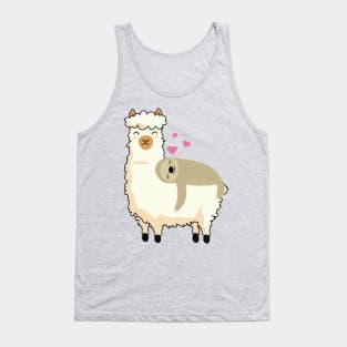 Llama and friend Tank Top